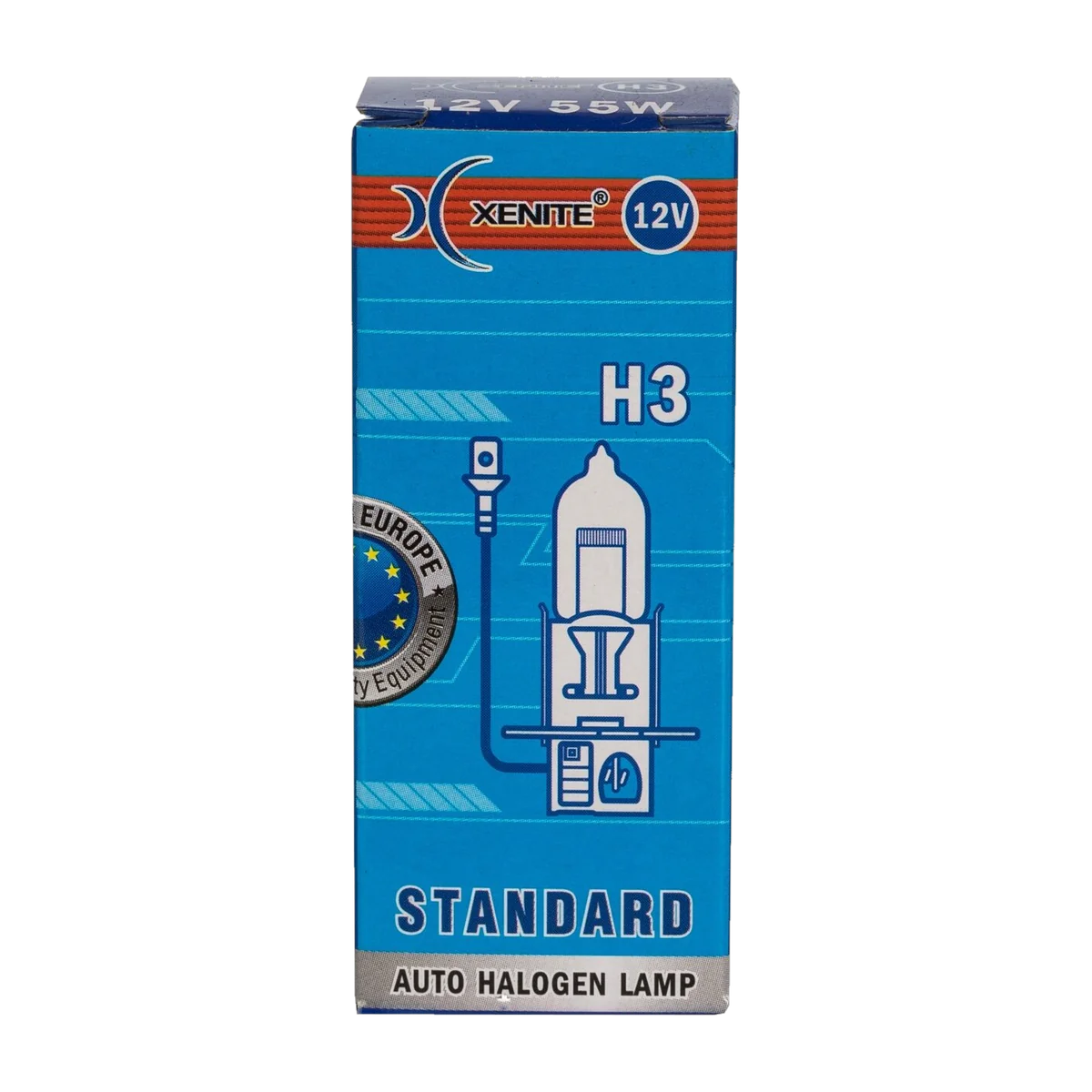 Автомобильная галогенная лампа XENITE H3 STANDARD 12V