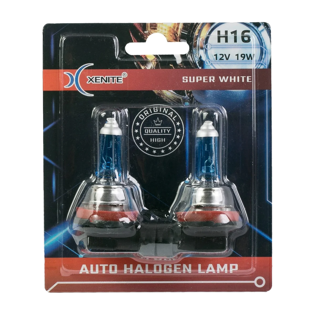 Автомобильные галогенные лампы XENITE H16 SUPER WHITE 12V